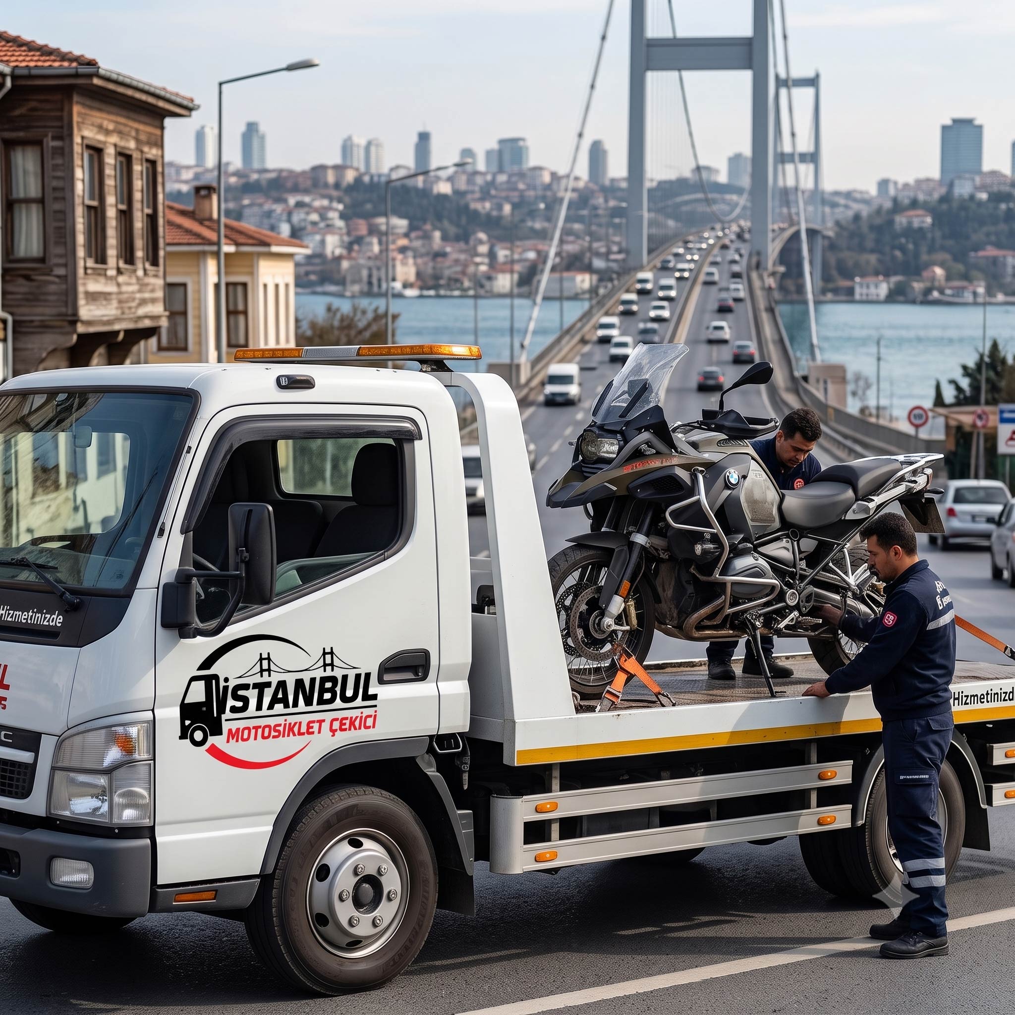 Avcılar, Esenyurt, Beylikdüzü ve Büyükçekmece'de Motosiklet Çekici Hizmeti